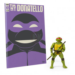 Teenage Mutant Ninja Turtles BST AXN x IDW akčná figúrka & Comic Book Donatello Exclusive 13 cm